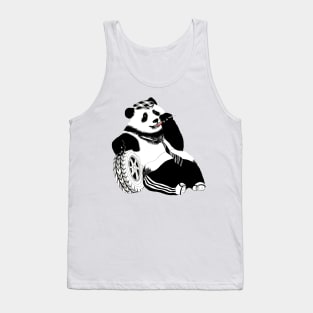 Panda with Lolipop Tank Top